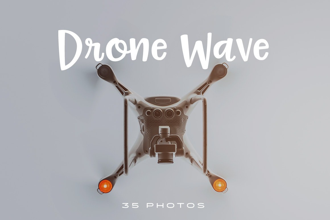 Drone Wave photo pack