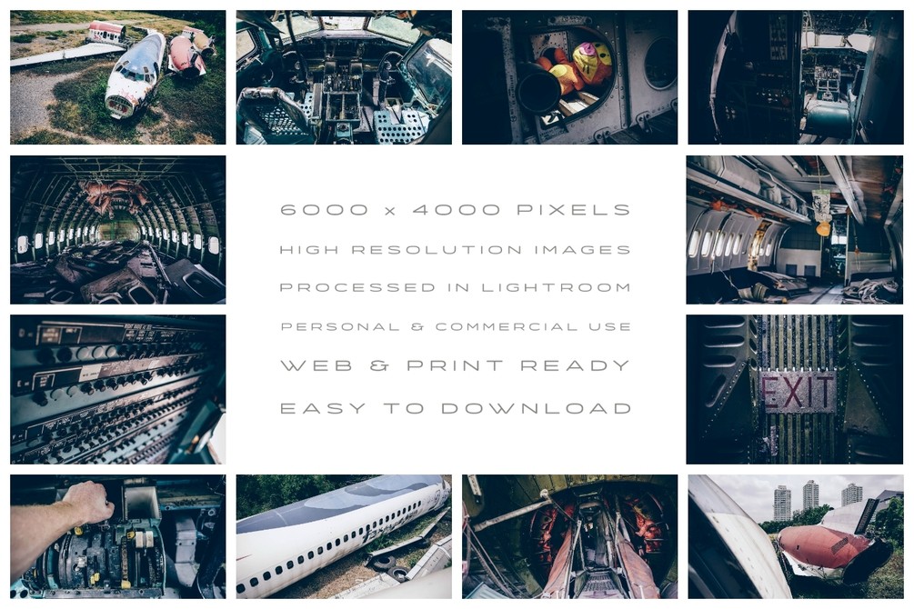 Airplane Graveyard Photo Pack