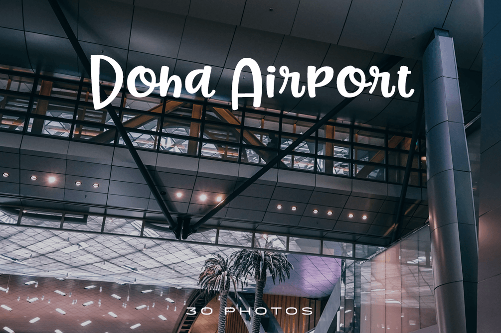 Doha Airport Photo Pack Cover