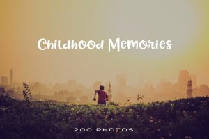 childhood memories photo pack