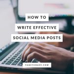 How to write effective social media posts