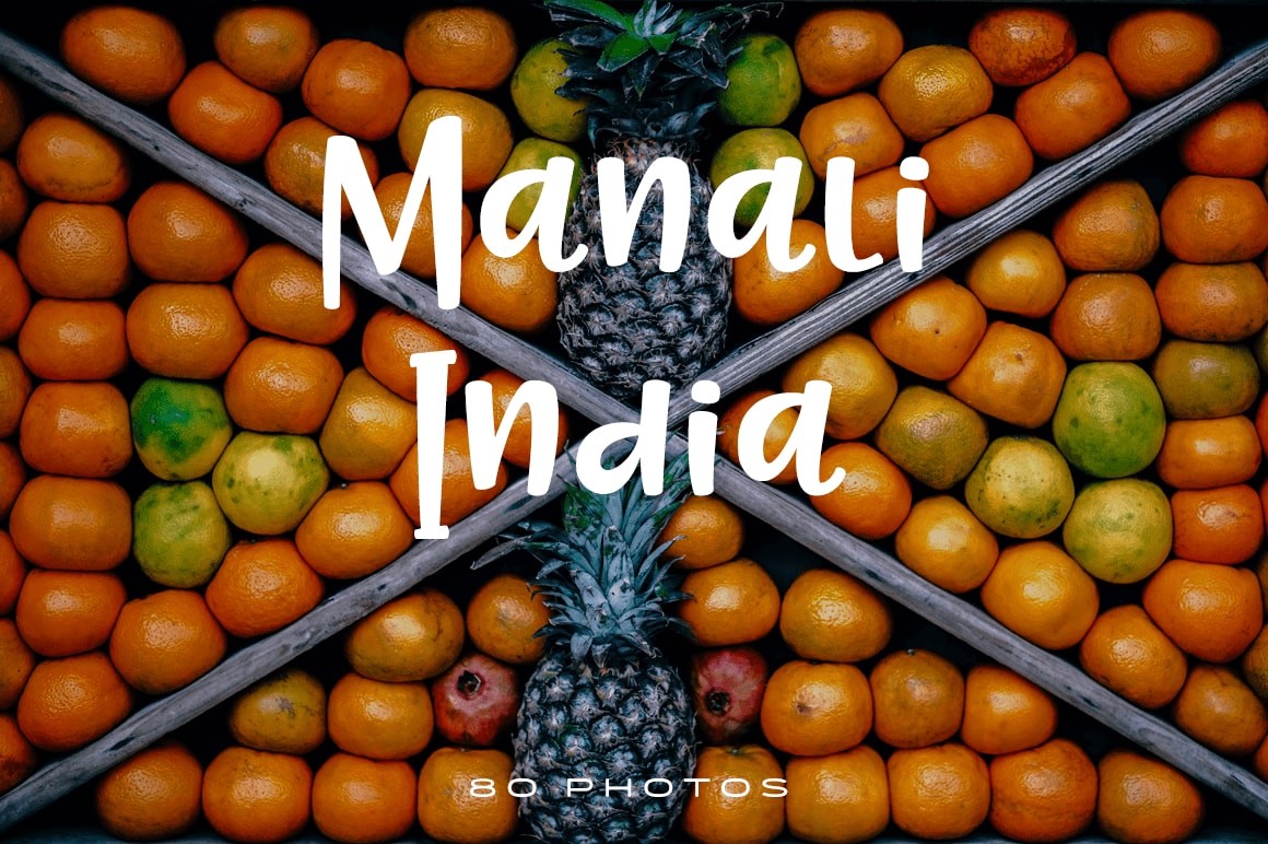 Manali India Photo Pack