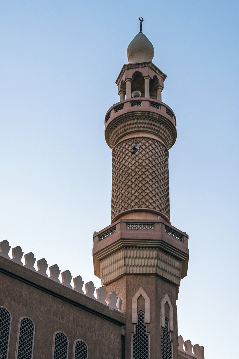 Beautifully Designed Mosque in Old Dubai