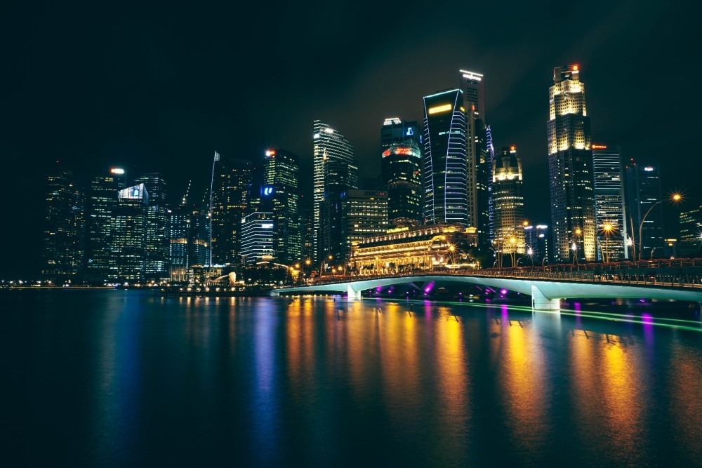 Stunning Night Photography of Singapore