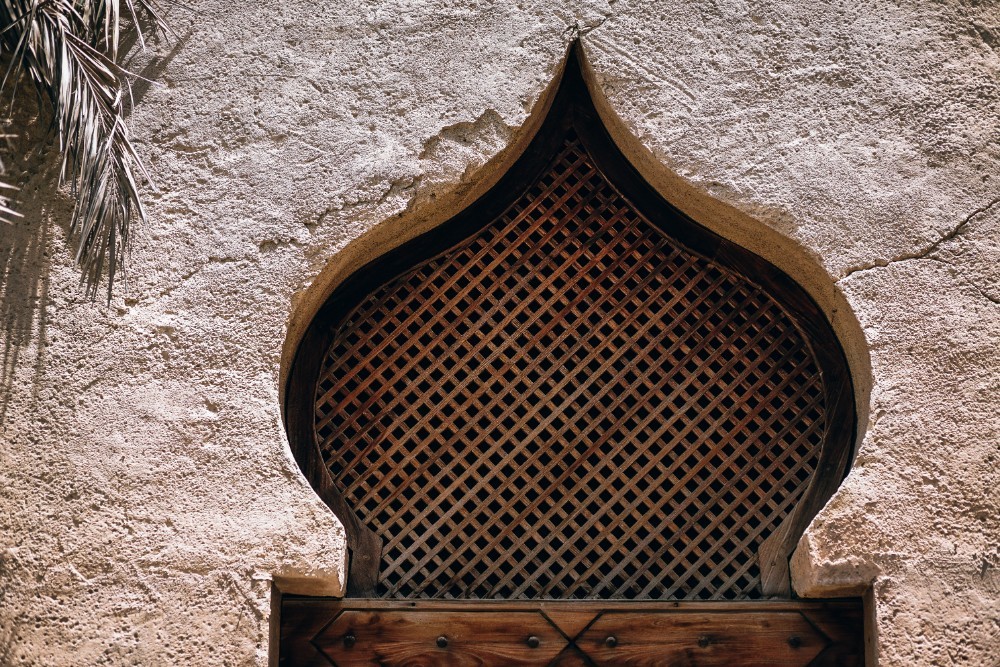 Unique Islamic Shape as a Window