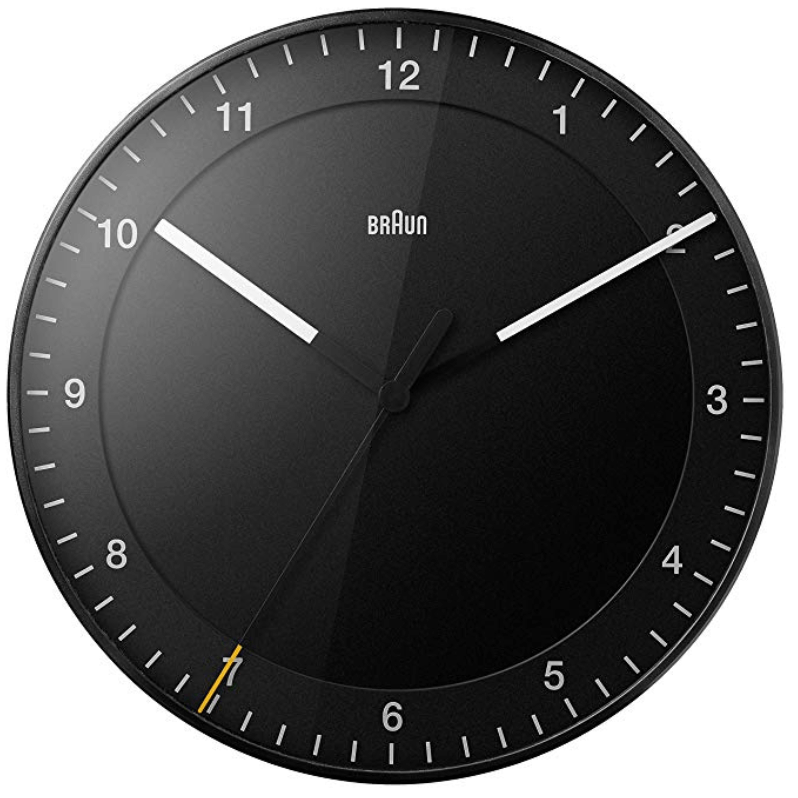 Braun Mens Wall Clock