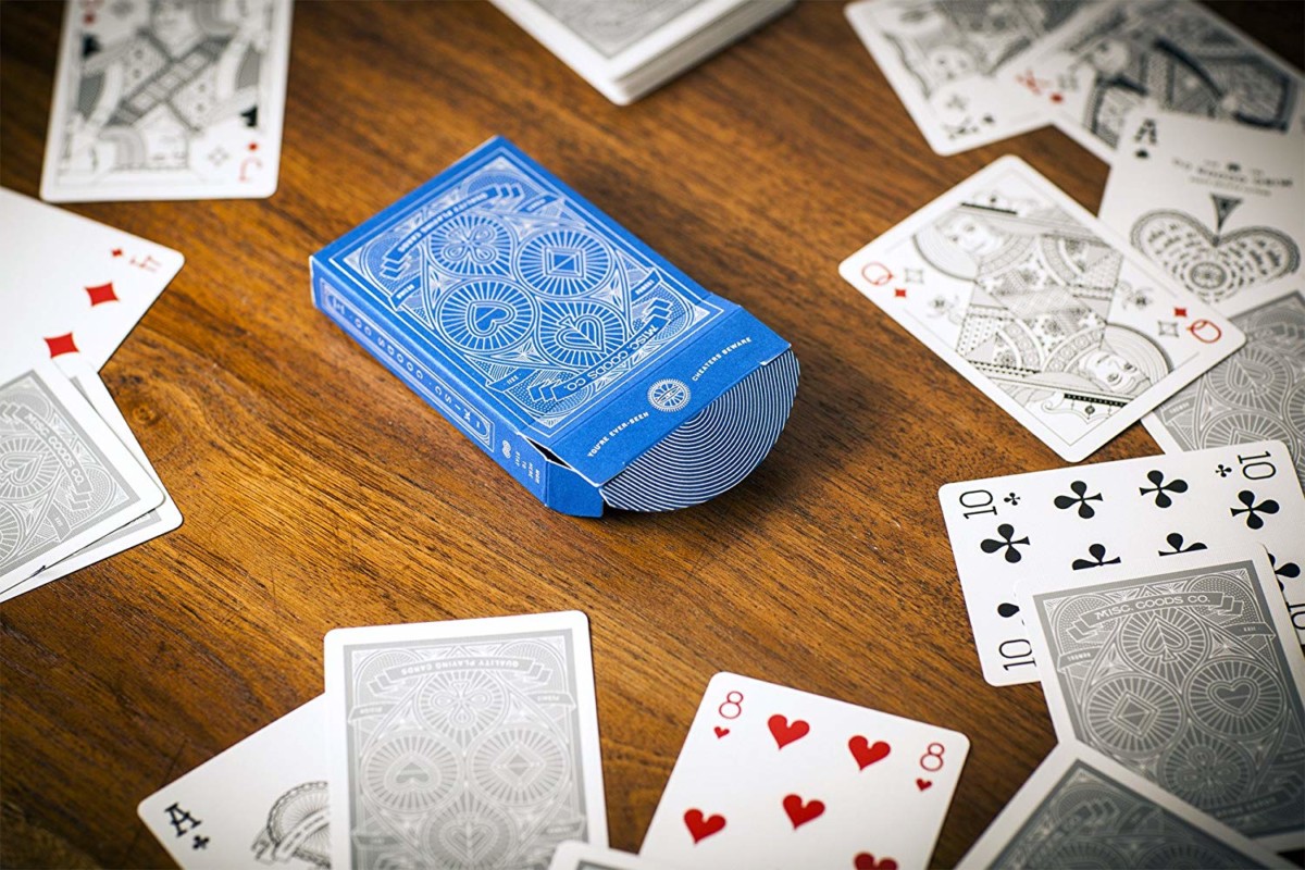 Misc Goods Co Blue Playing Cards Deck 