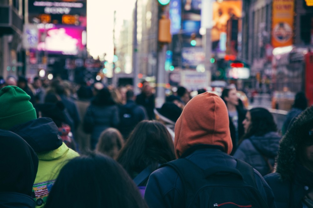 The Busy Streets of New York City