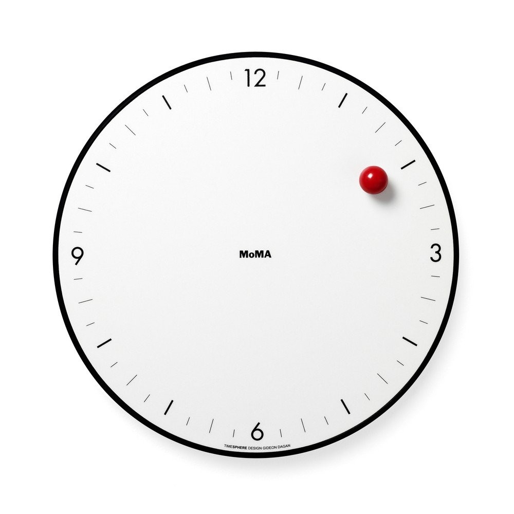 Timesphere Clock by MoMA