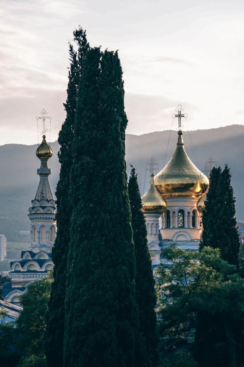 The Amazing Alexander Nevsky Cathedra in Yalta