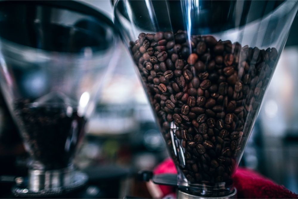 Close up Shot of a Coffee Grinder