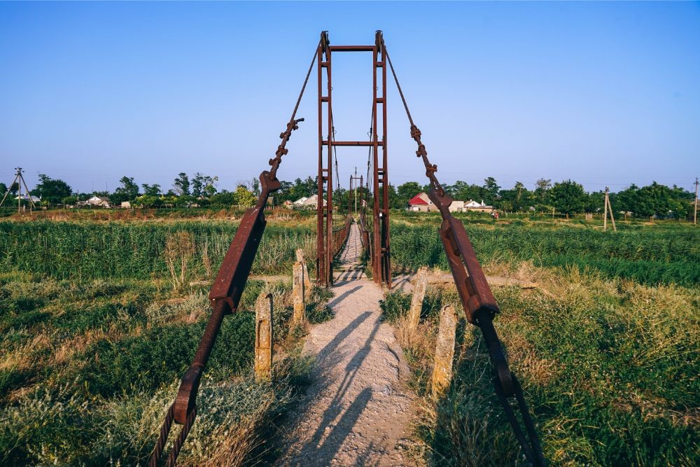 Rusty Walking Bridge