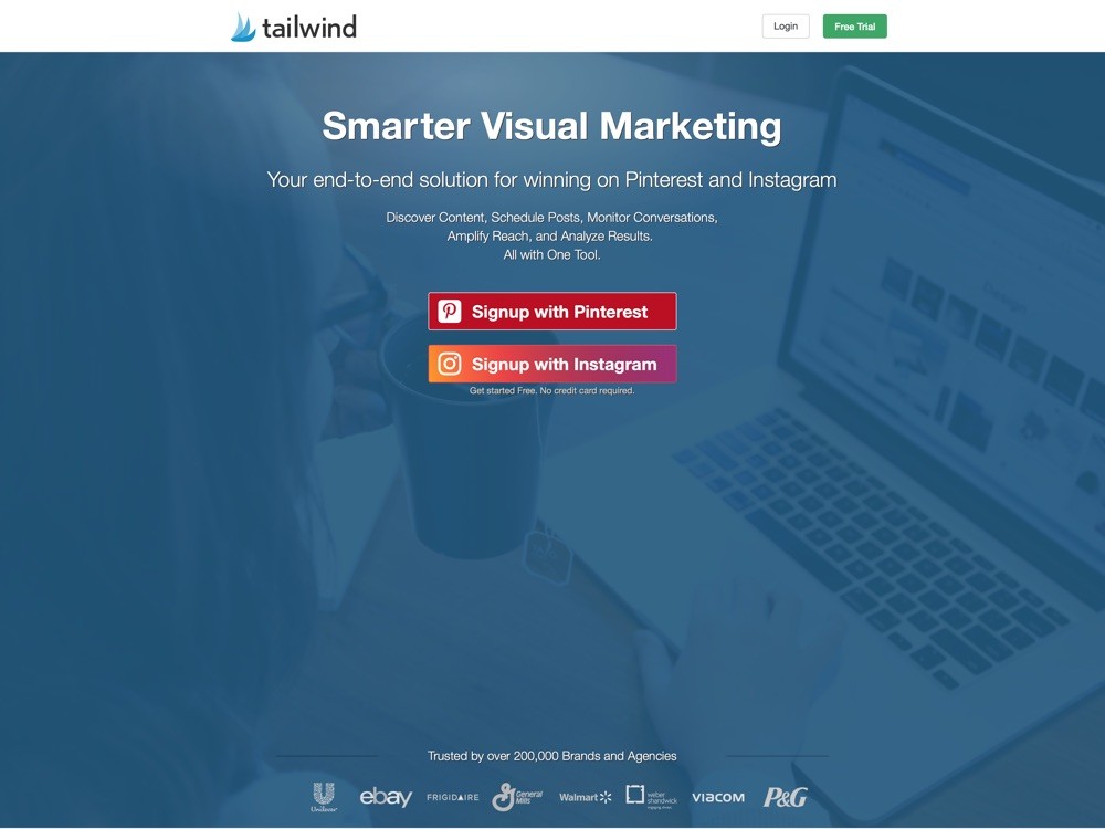 Tailwind Pinterest Instagram Scheduler Analytics Marketing Tool