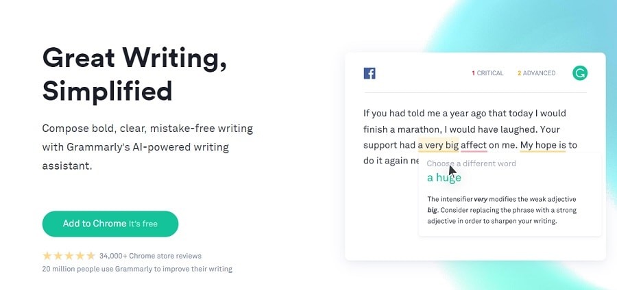 Grammarly grammar tools