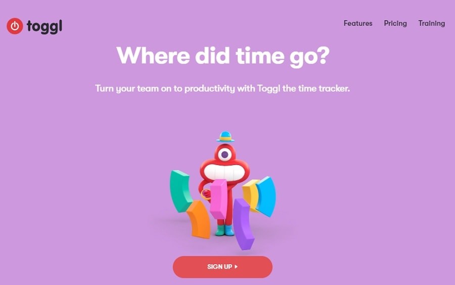 Toggl time tracking