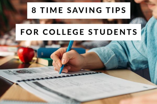Time Saving Tips for College Students