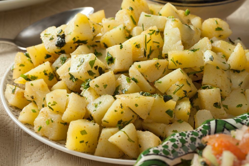 traditional moroccan potato salad PQSWDM