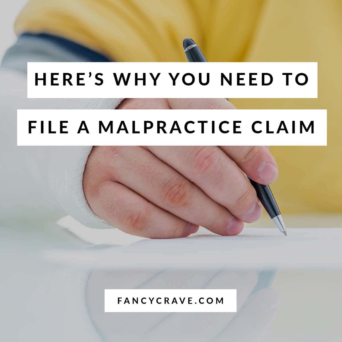 File a Malpractice Claim