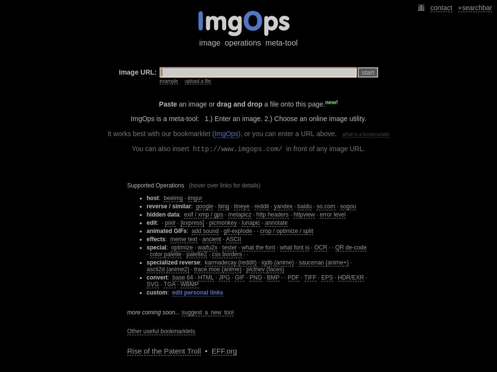 Image Operations