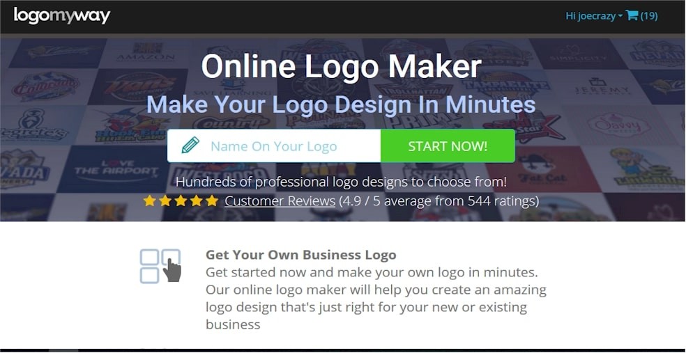 logo maker logomyway