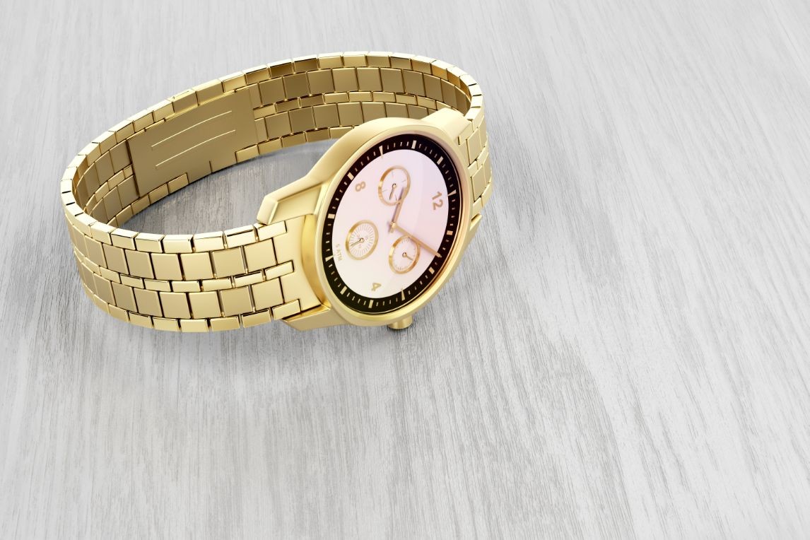 luxury gold watch PXWPQ