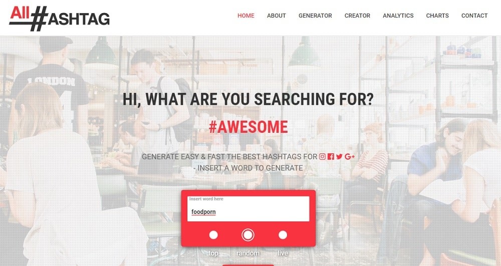 Free Hashtag Generators