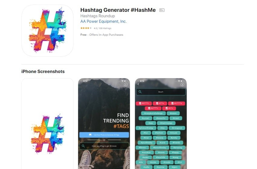 Free Hashtag Generators