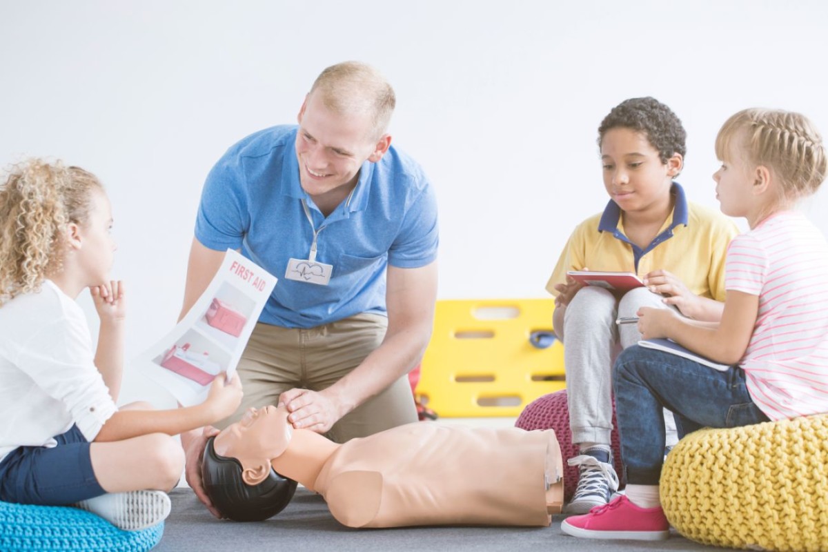 boy with first aid instruction PMLKTC