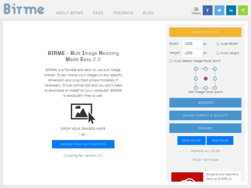 Batch Image Resizing Made Easy