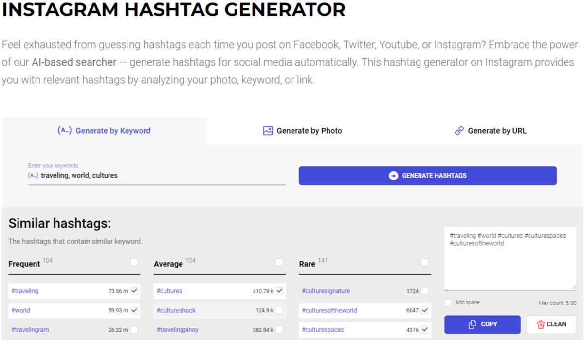 Hashtag Generator