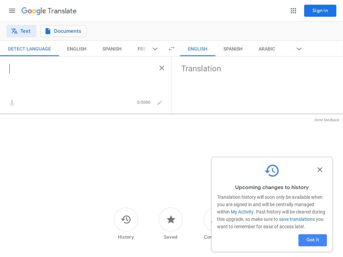 google translate english to tagalog correct grammar