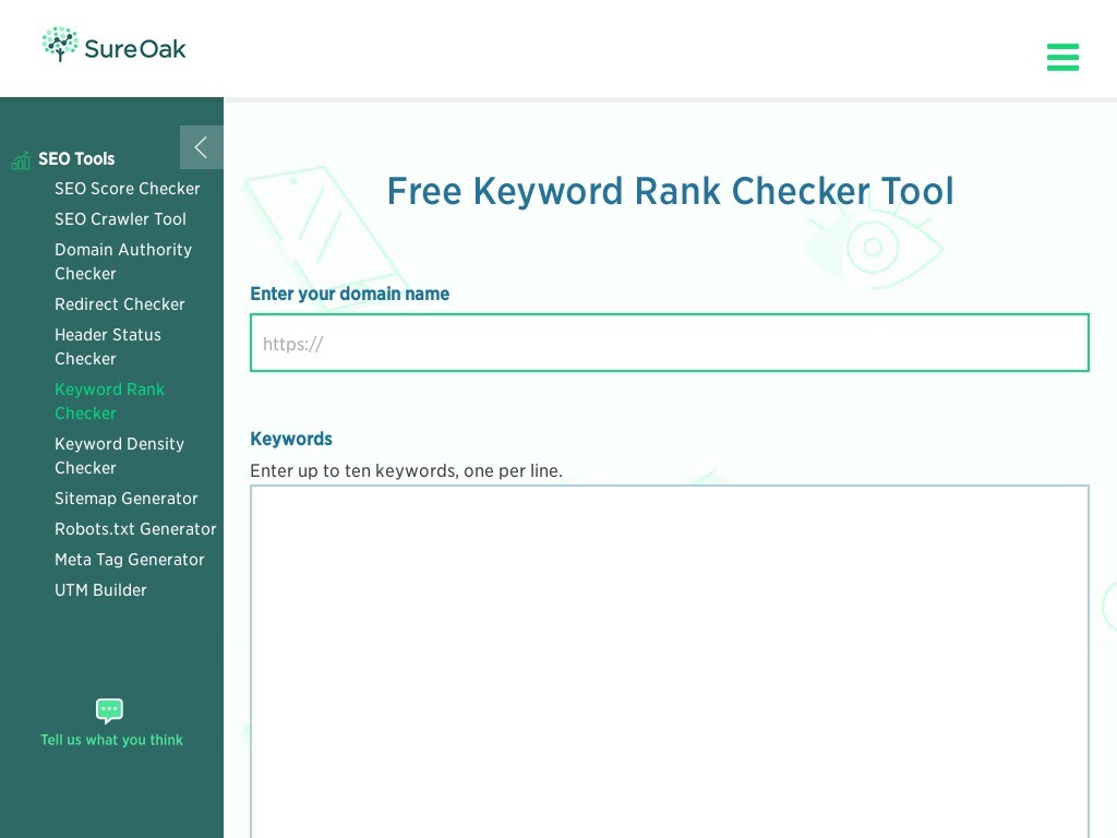 free keyword rank checker tool