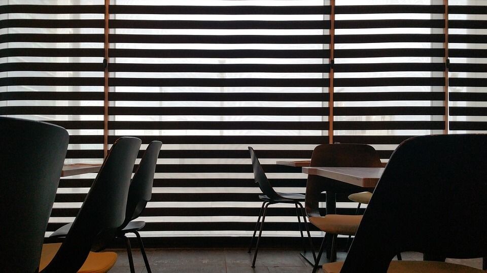 eating restaurant background silhouette interior