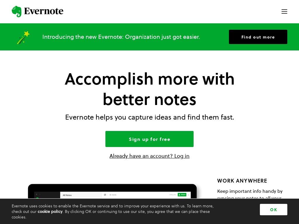 writing notes website