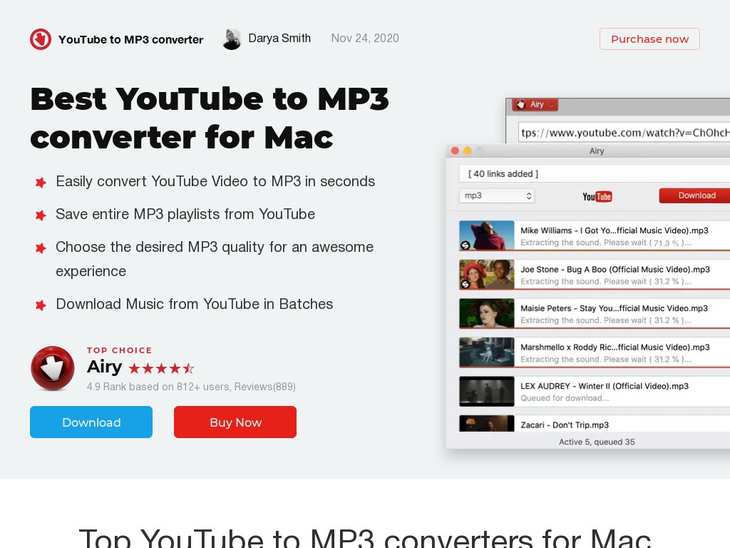 youtube to mp3 320 kbps converter mac