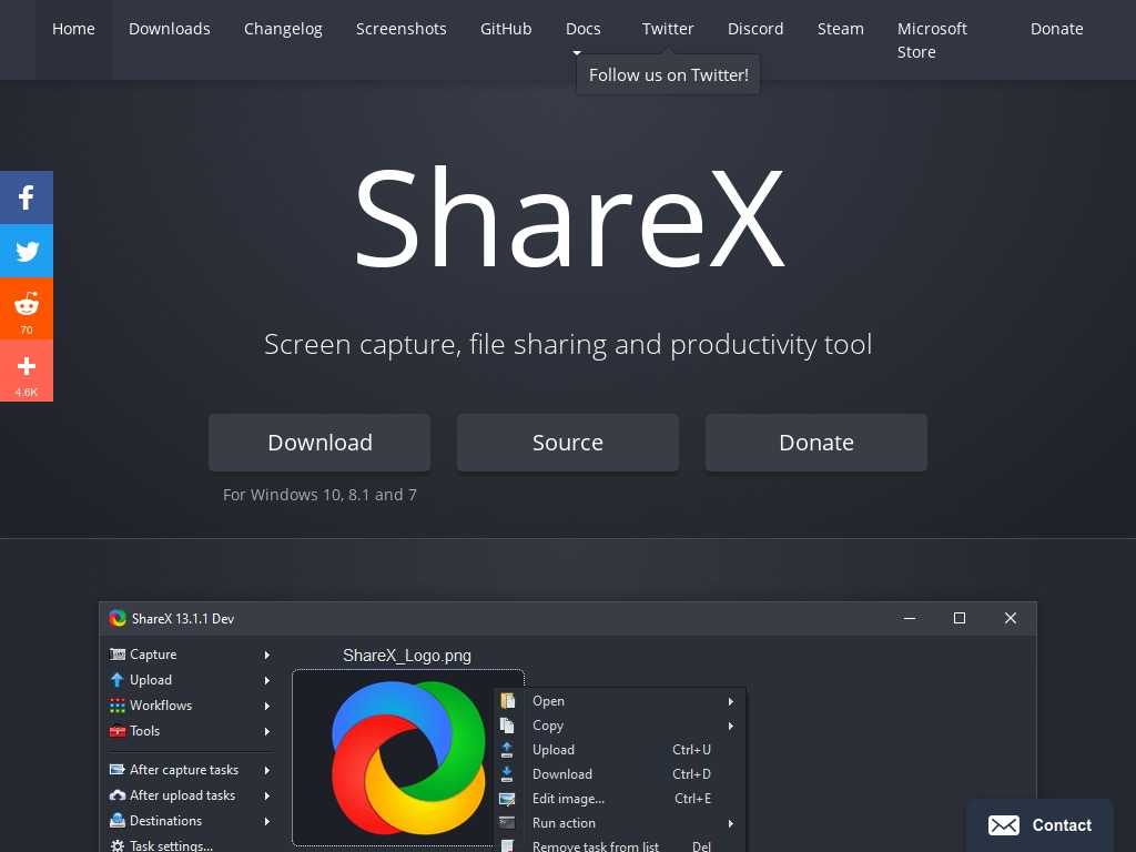 getsharex com