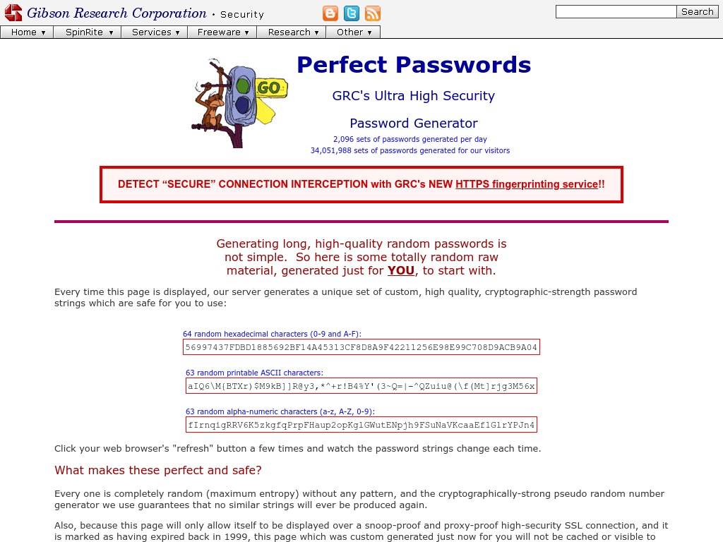 cool password generator