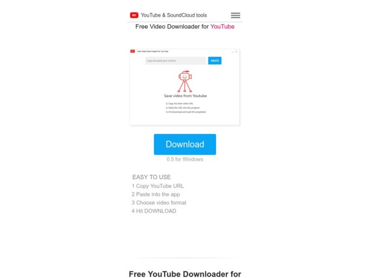 youtube video downloader mp3 extension
