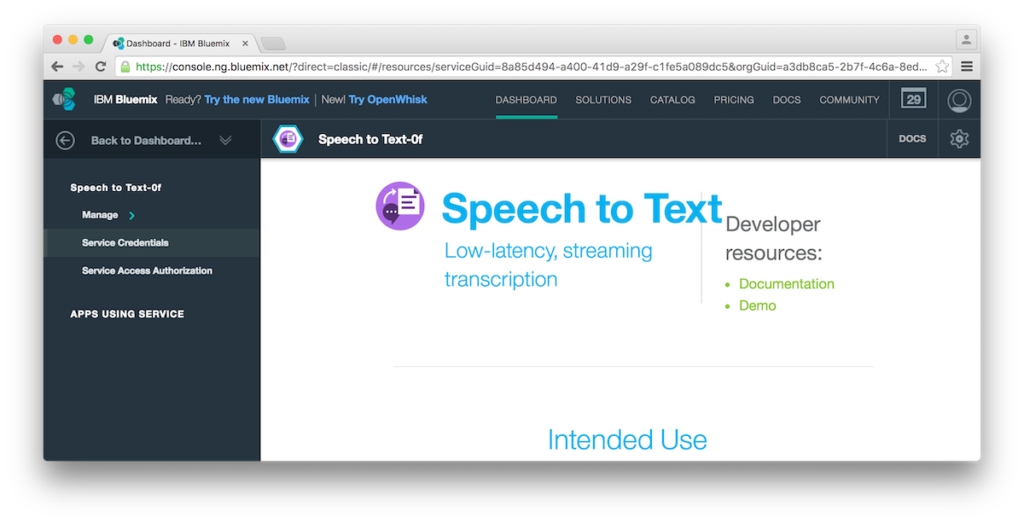 ibm watson speech to text voices