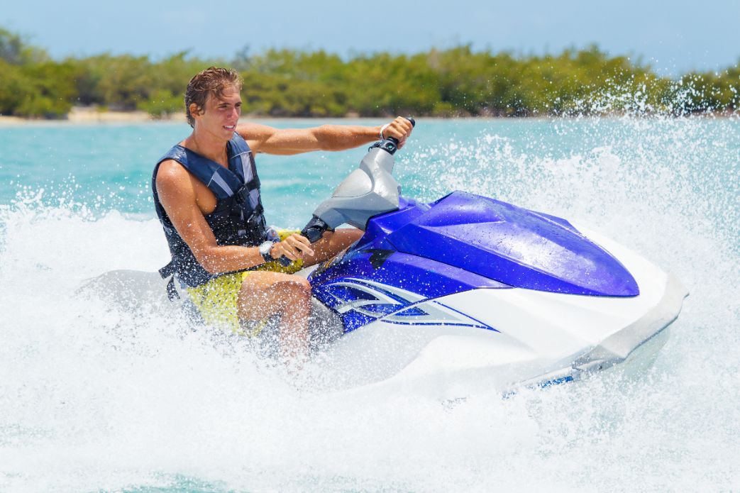 man on jet ski PSANJW