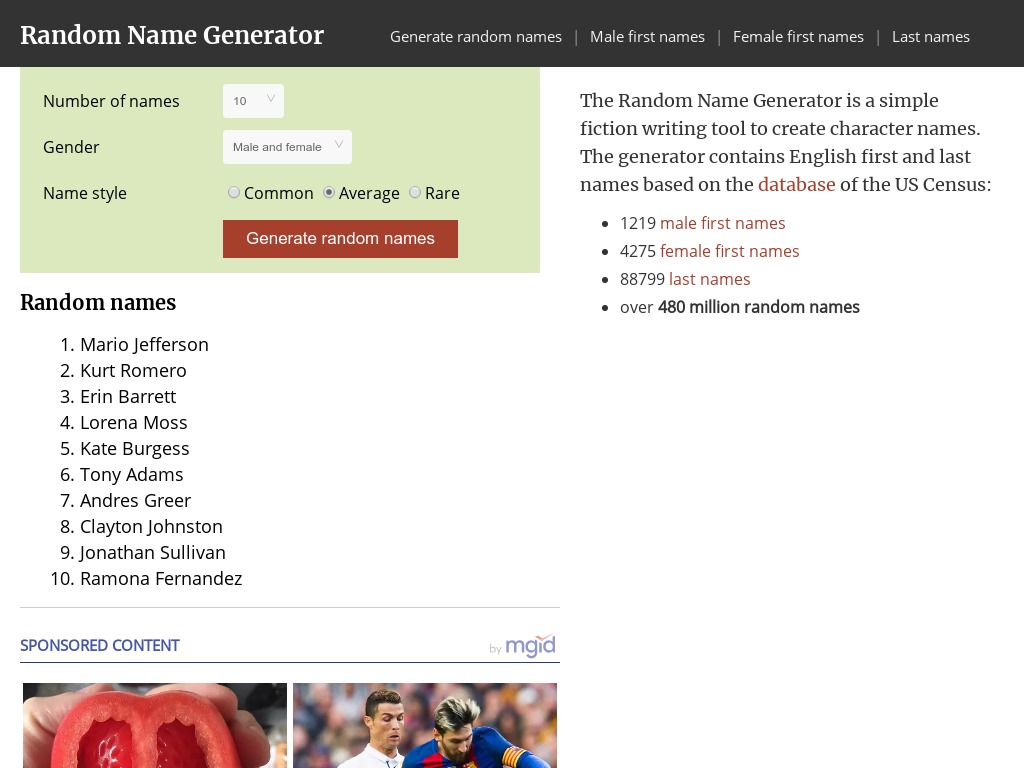 random name generator info xdesktop a