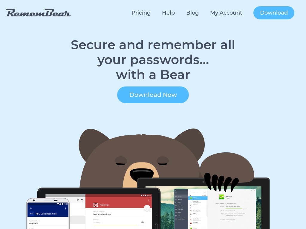 remembear password