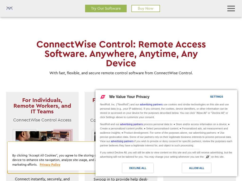 connectwise com xdesktop af