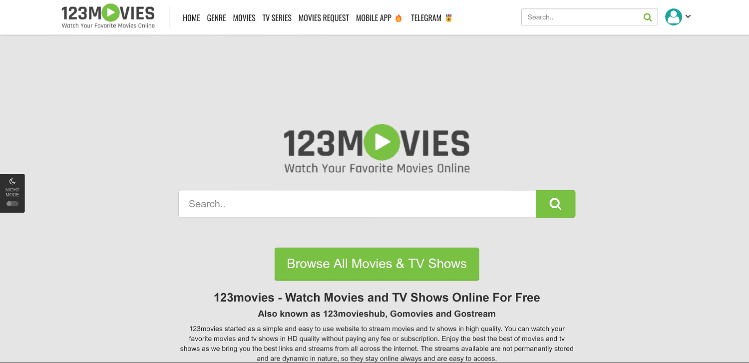 free tv streaming sites 123movies