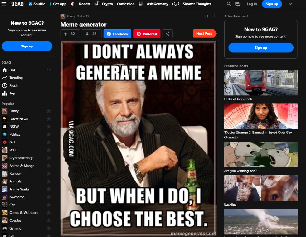 12 Awesome Programs To Create Your Own Memes | Fancycrave